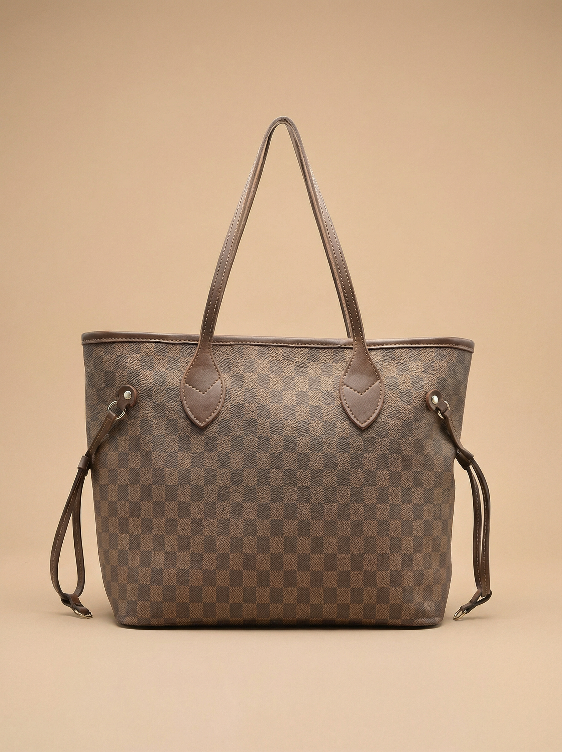 Amlam - Hand Bag -Dark Brown