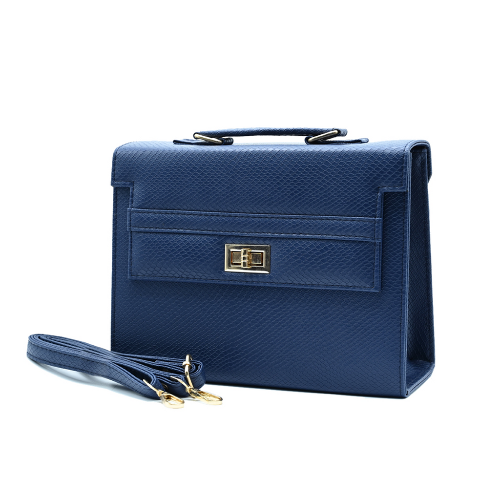 Claire Handbag For Women - Navy Blue