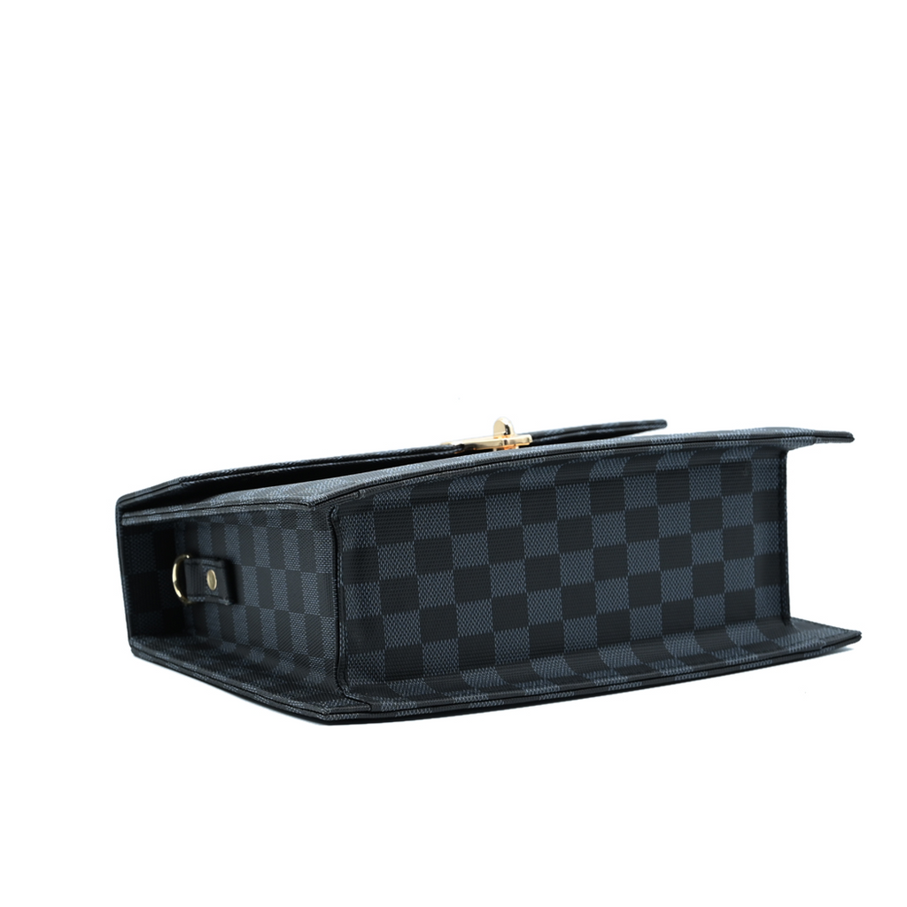 Classic Square Tote – Black