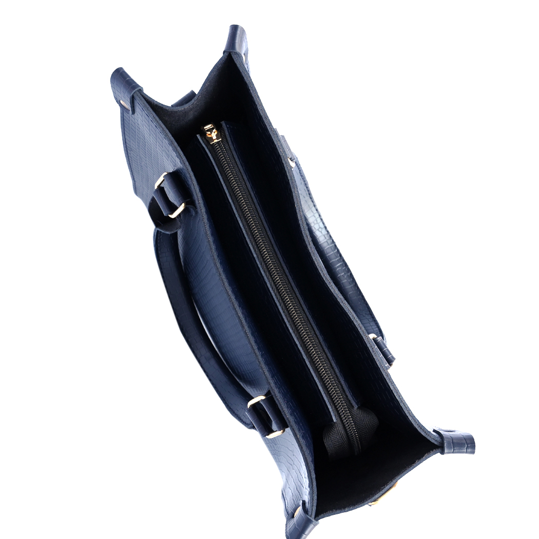 Navy Blue Hobo Handbag for Women | Stylish PU Leather Ladies Bag in Pakistan