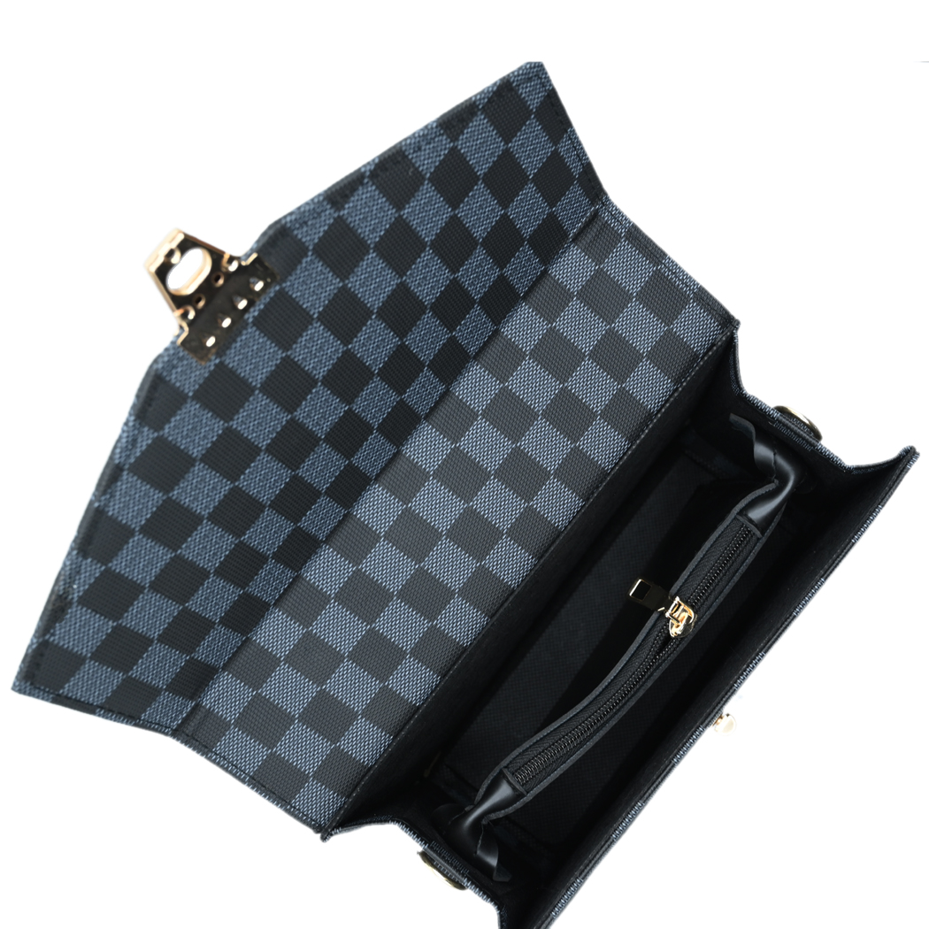 Classic Square Tote – Black