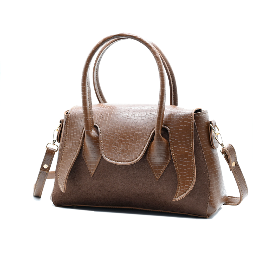 Seren Tote Satchel Handbag for Women – Brown
