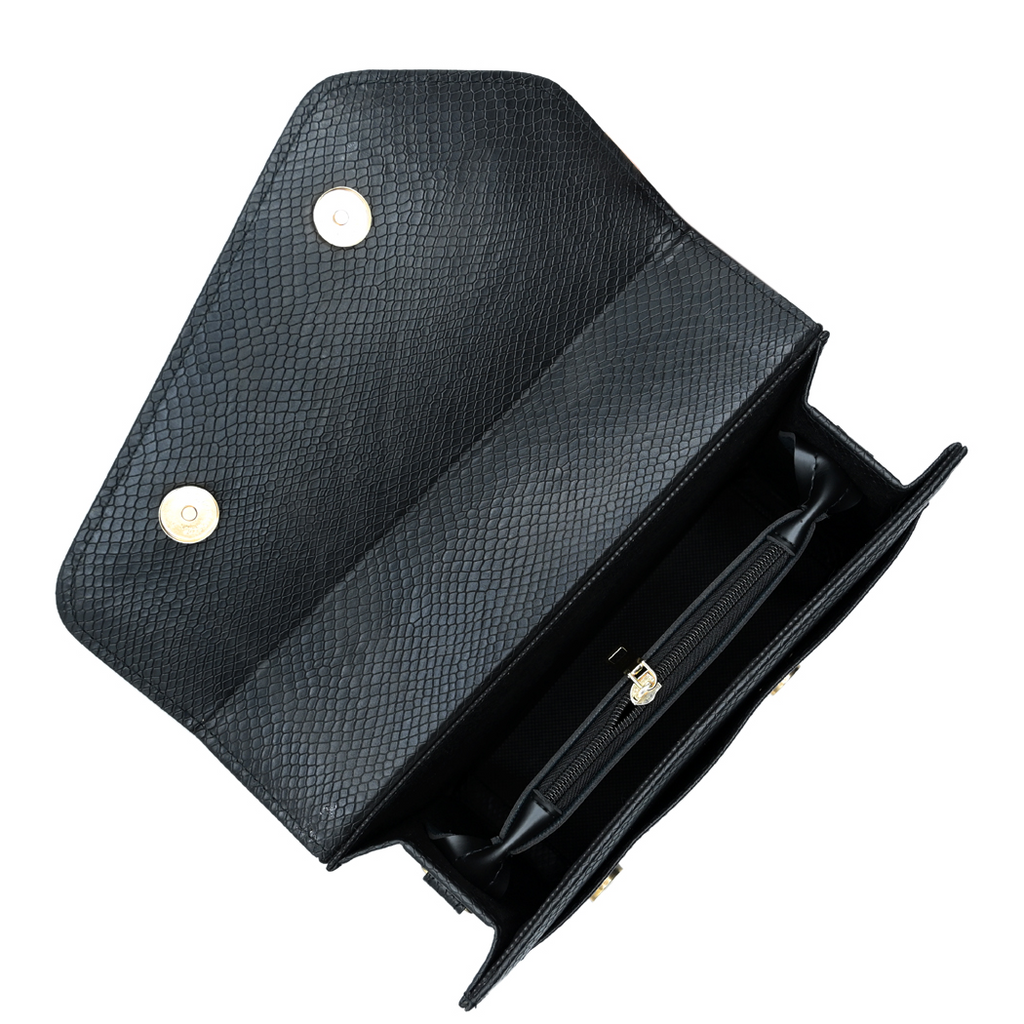 Reglan Crossbody Bag - Black