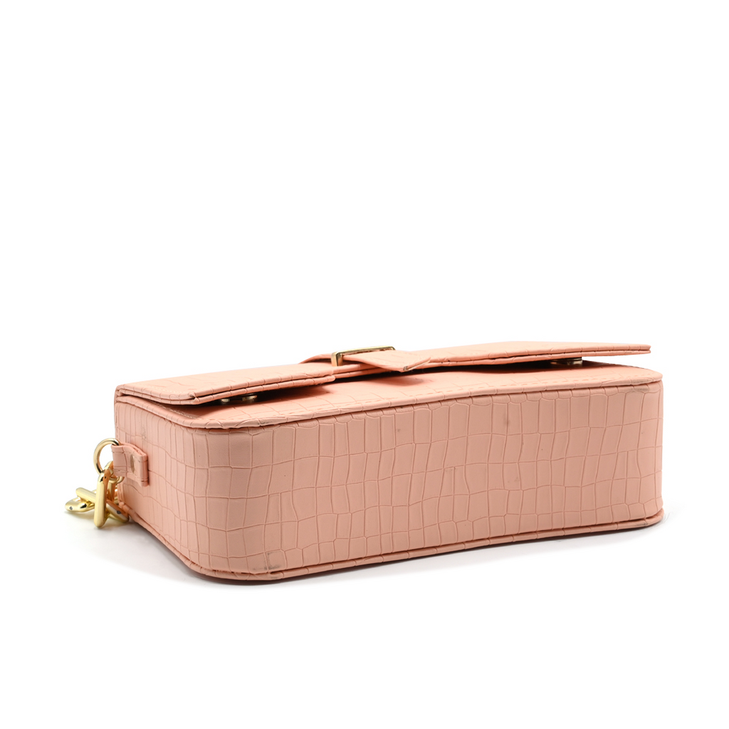 Sling Crossbody Bag - Peach