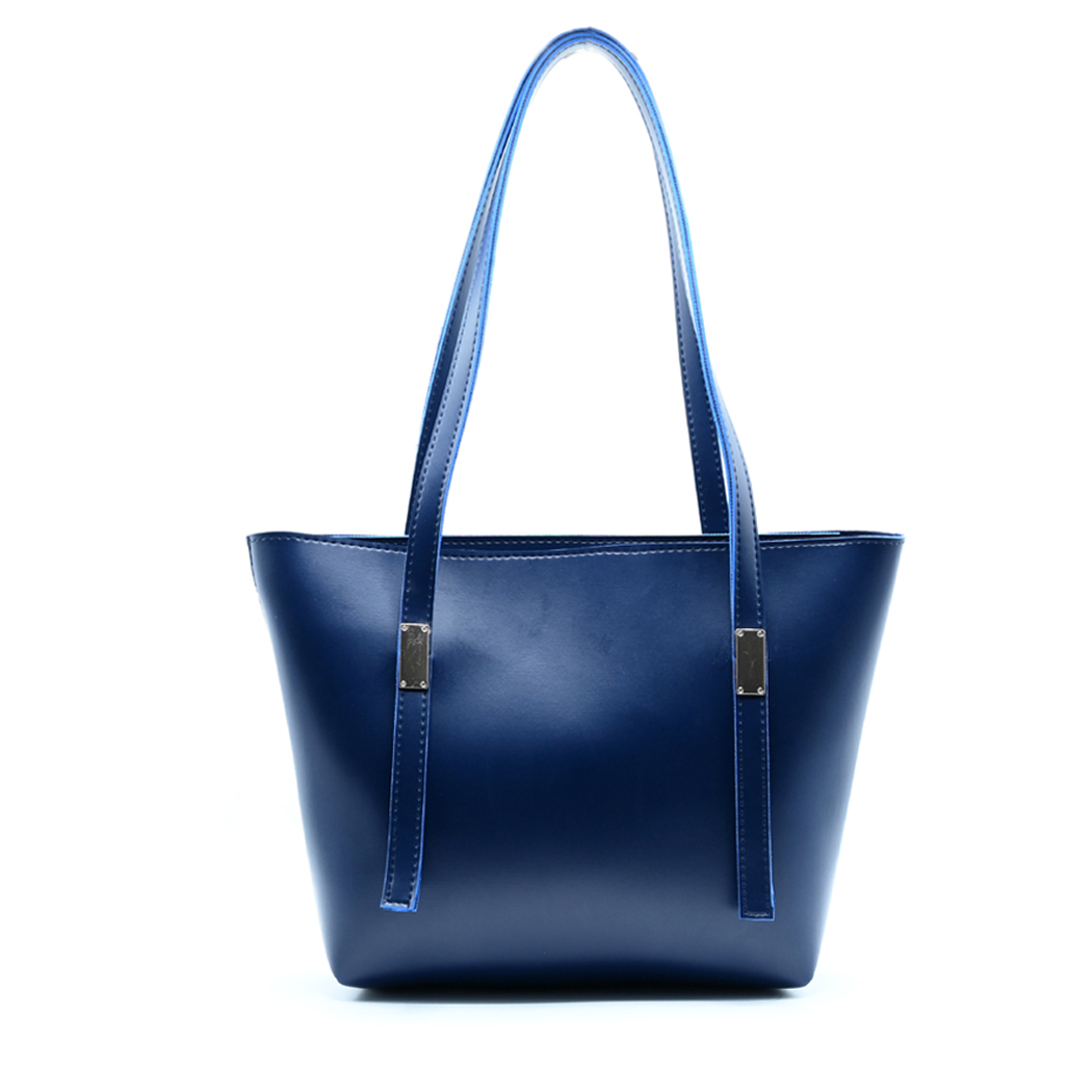 Grace Trio Handbag Set of 3 Navy Blue