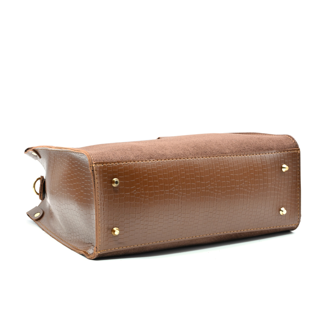 Brown Hobo Handbag for Women | Stylish PU Leather Ladies Bag in Pakistan