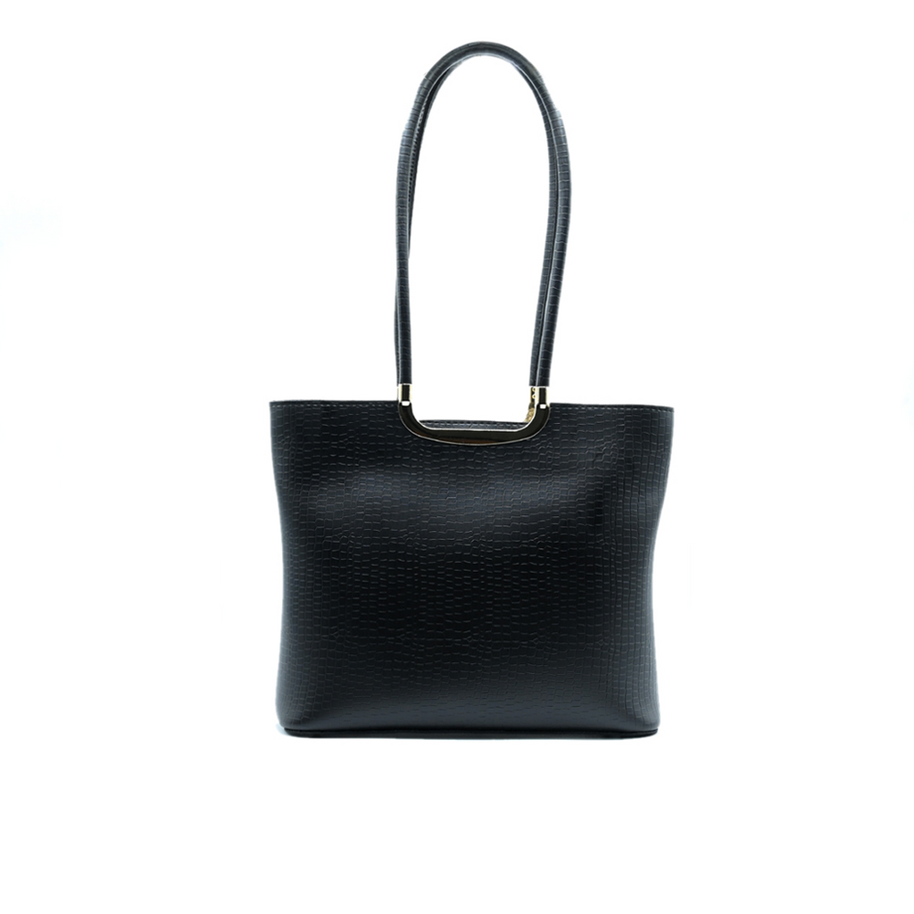 Metro Luxe Tote Set Black