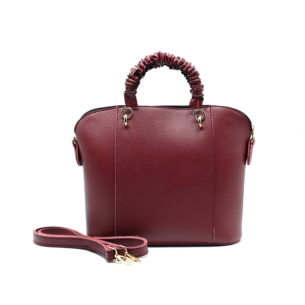 3 Piece Alora Tote Bag - Maroon