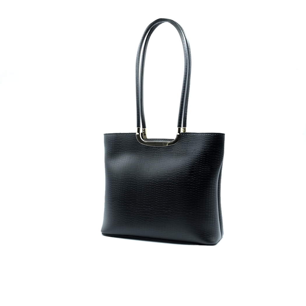 Metro Luxe Tote Set Black