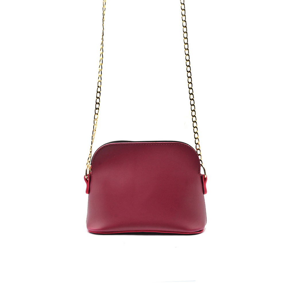 Christ crossbody chain Hand Bag - Mehroon