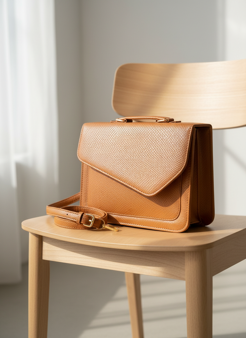 Reglan Crossbody Bag - Tang