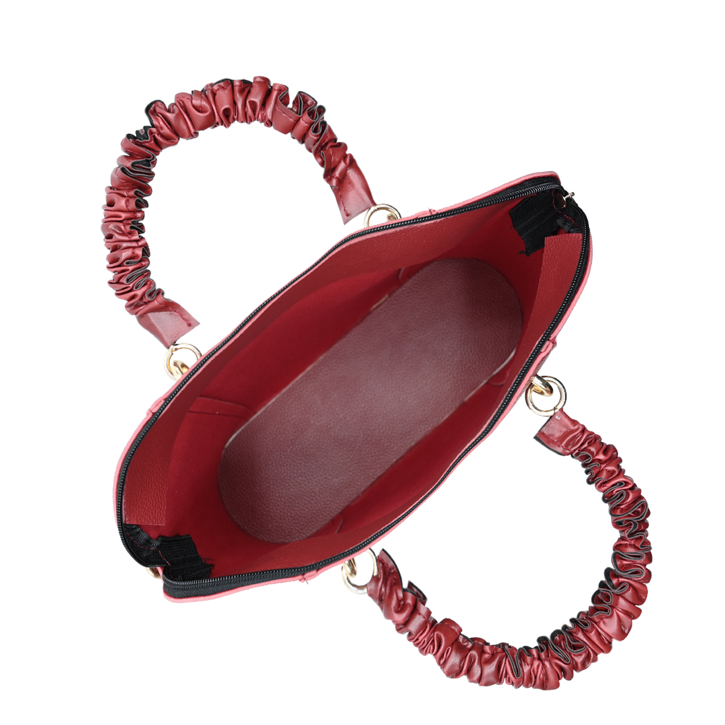 3 Piece Alora Tote bag_Maroon