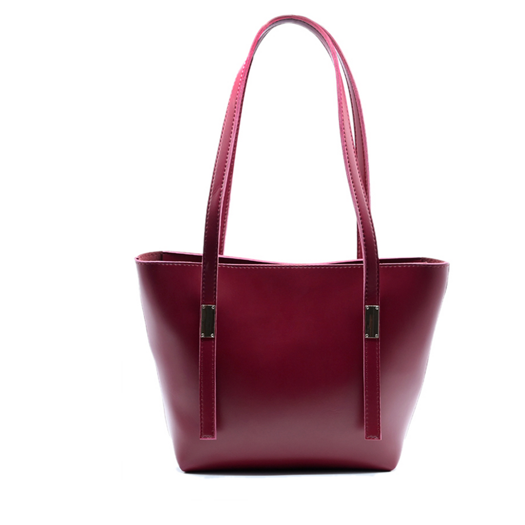 Grace Trio Handbag Set of 3 Maroon