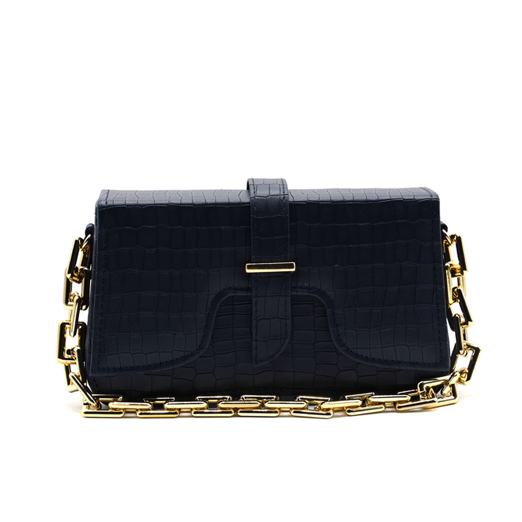 Sling Crossbody Bag - Navy Blue