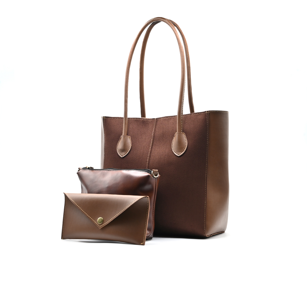 Adele - Hand Bag - Brown