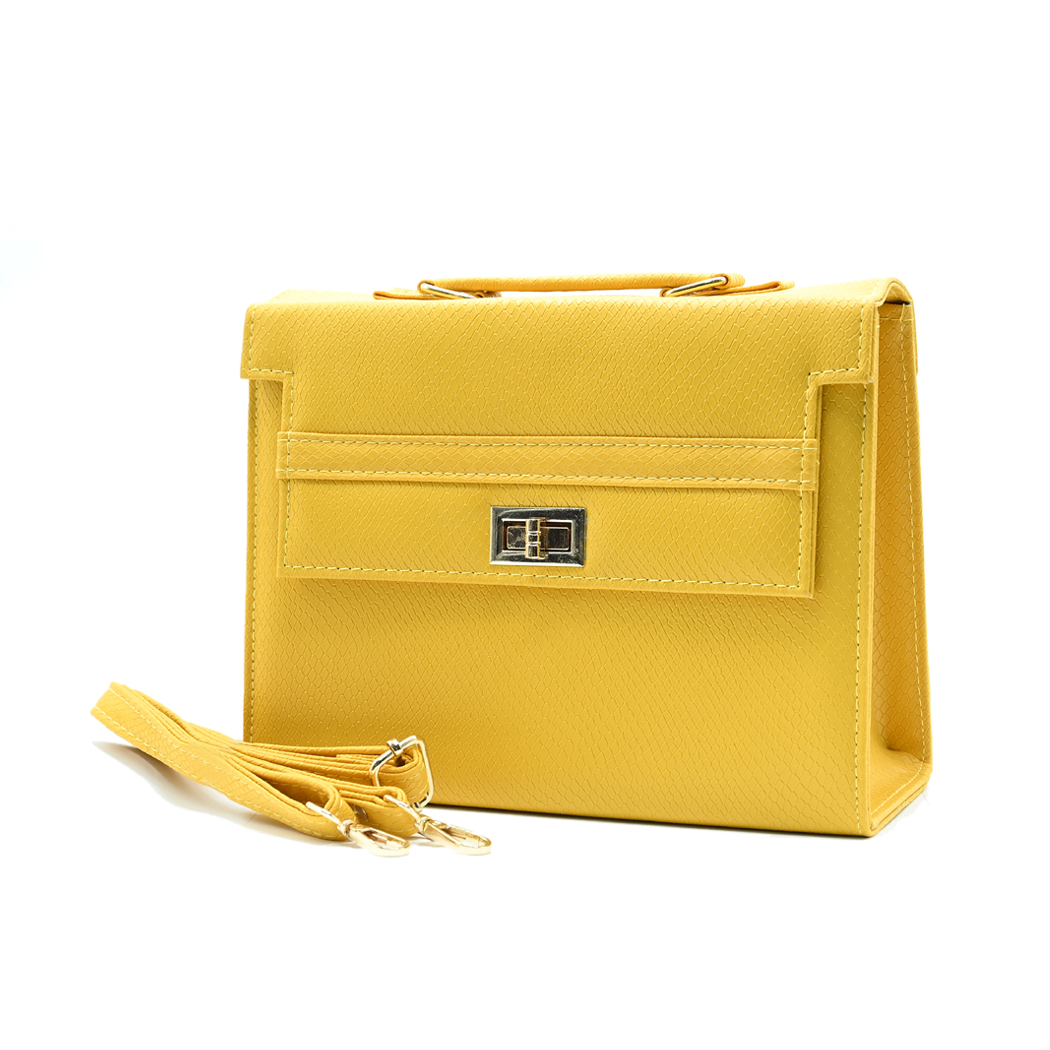 Claire Handbag For Women - Yellow