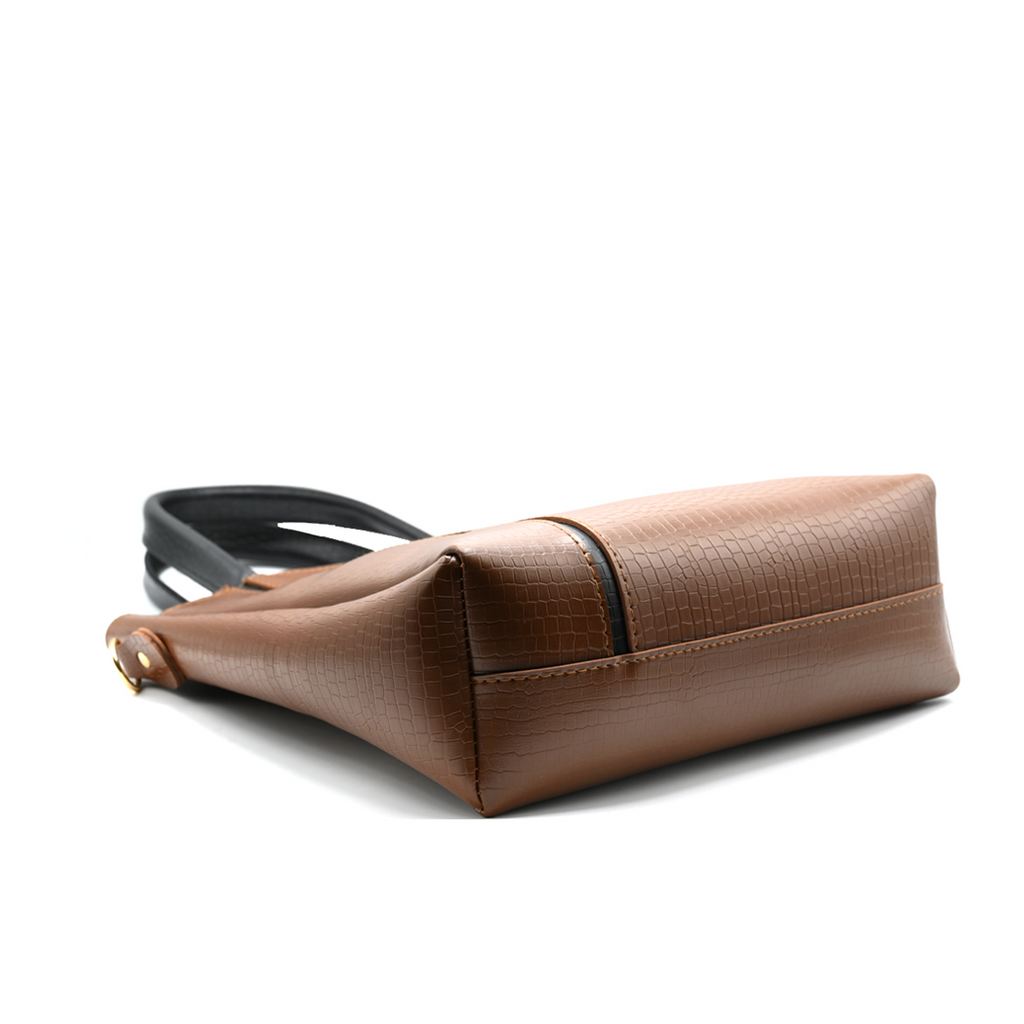 Urban Chic 4-in-1 Tote Bag Set – Espresso Brown