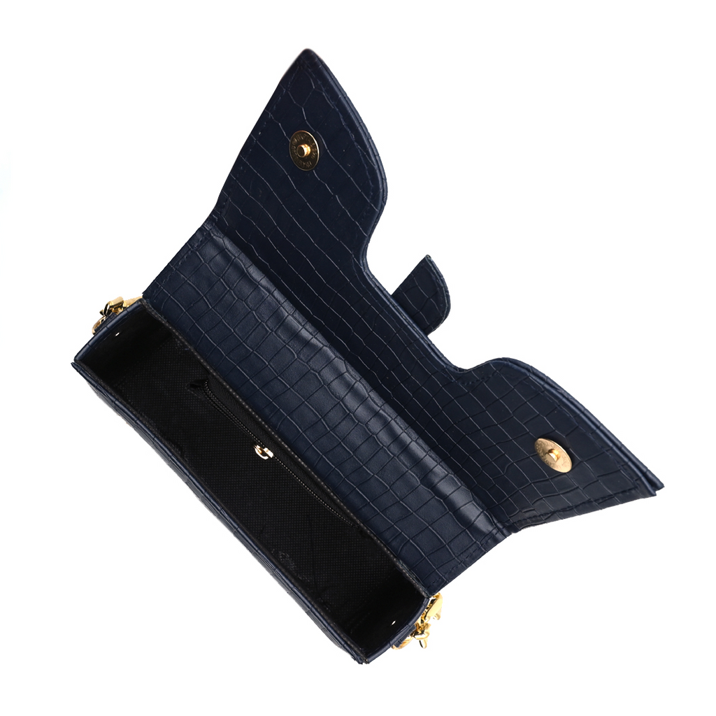 Sling Crossbody Bag - Navy Blue
