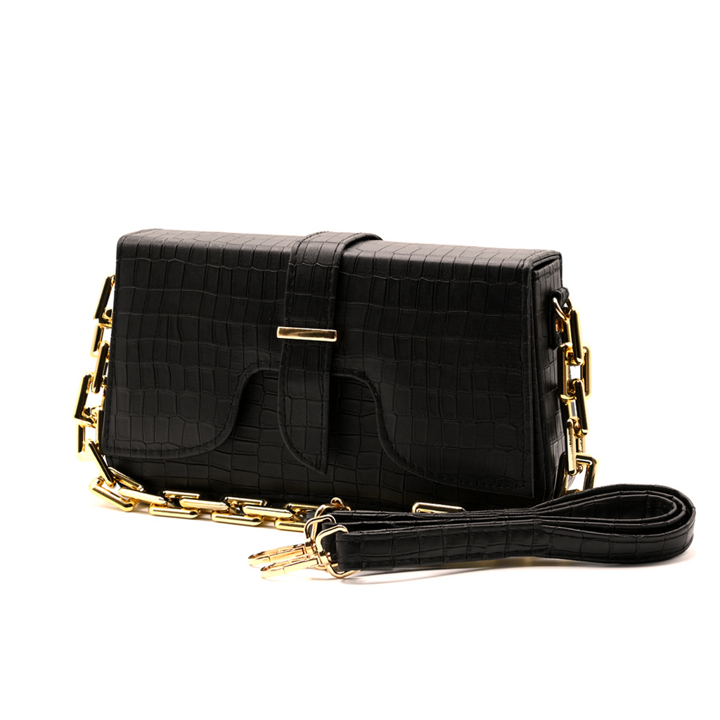 Sling Crossbody Bag - Black