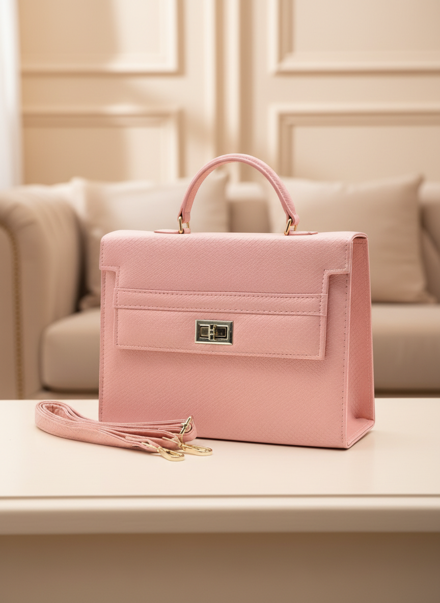 Claire Handbag For Women - Pink