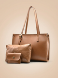 Aprik - Hand Bag - Brown