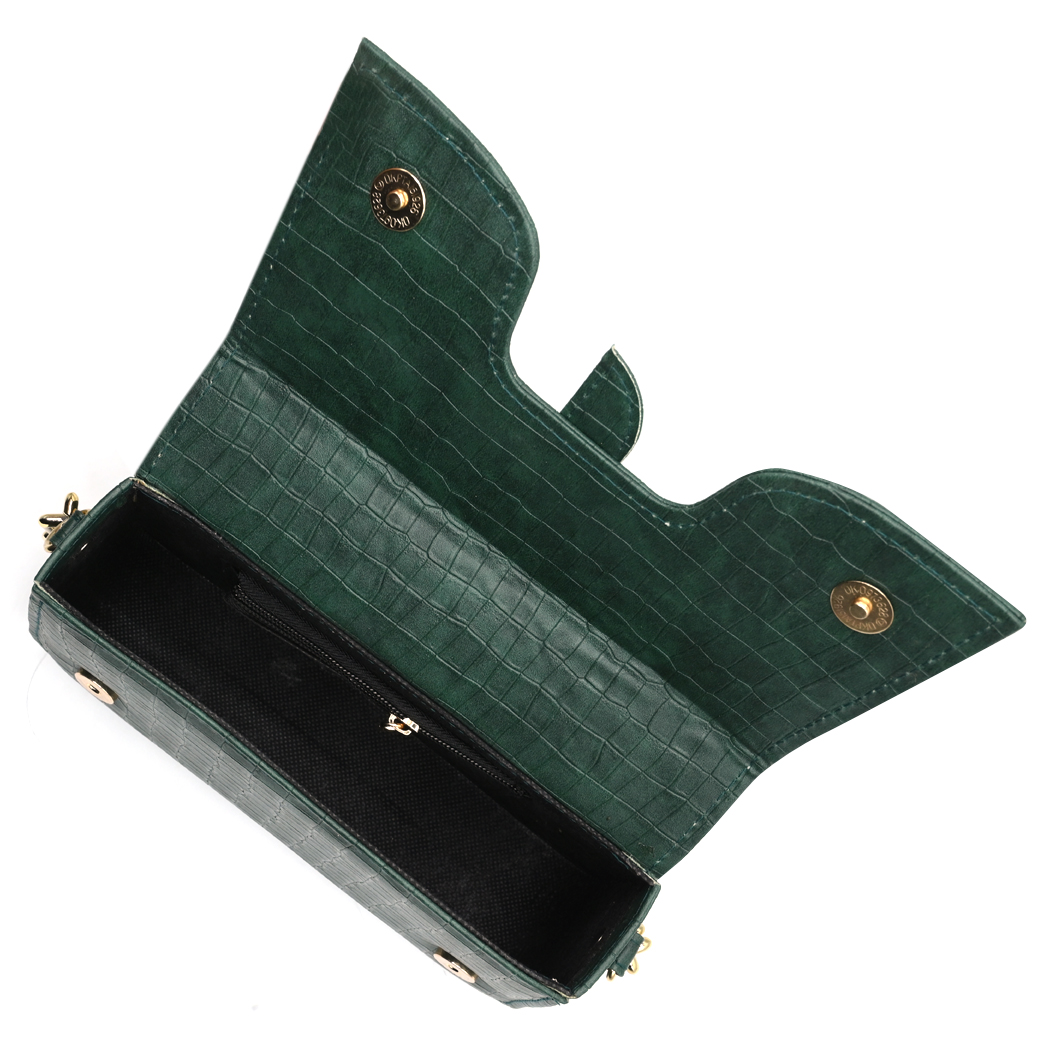 sling Crossbody Bag - Olive Green