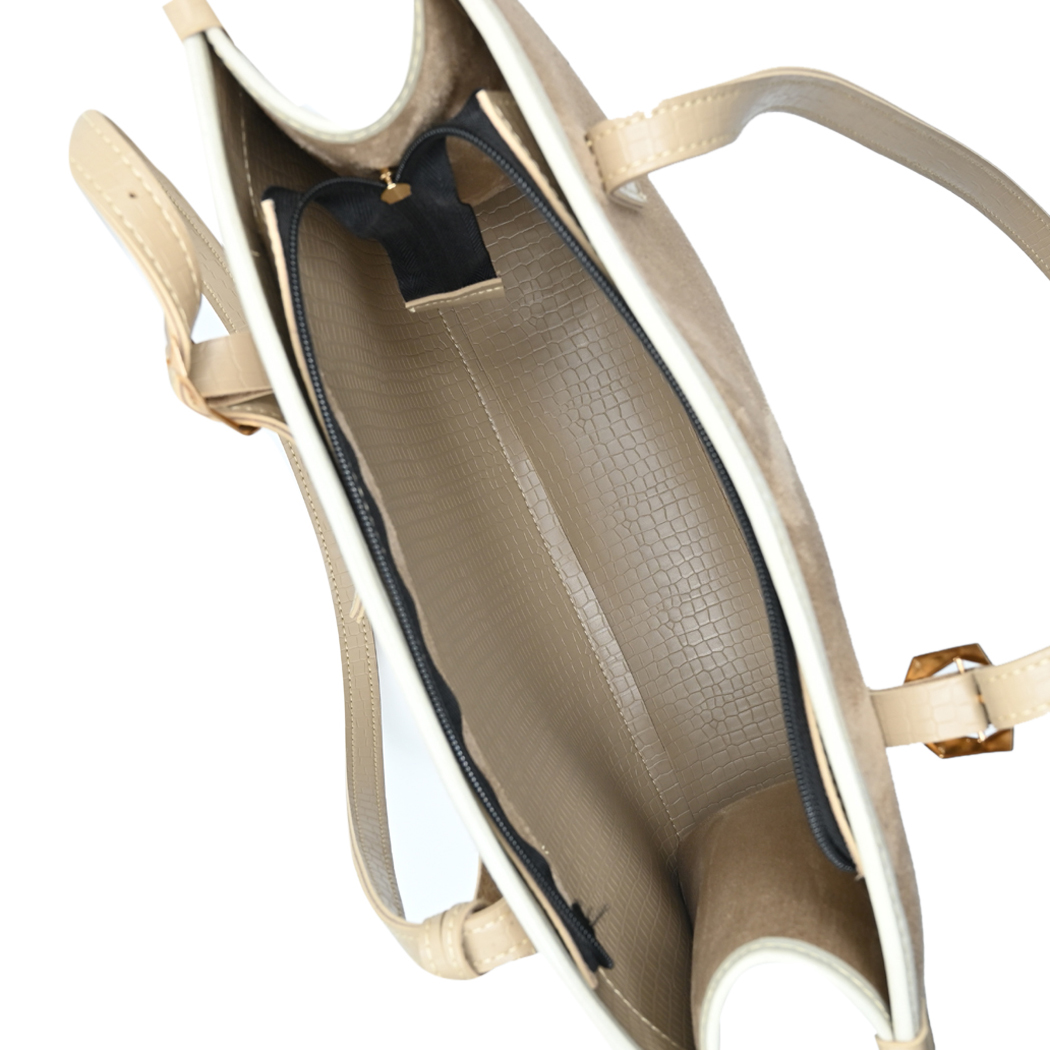 Aprik - Hand Bag - Beige