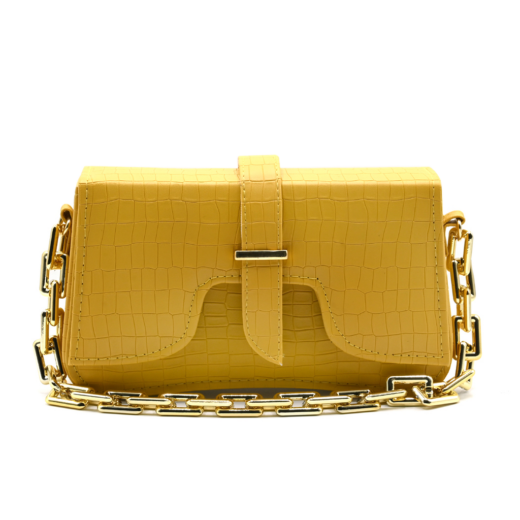 Sling Crossbody Bag -Yellow