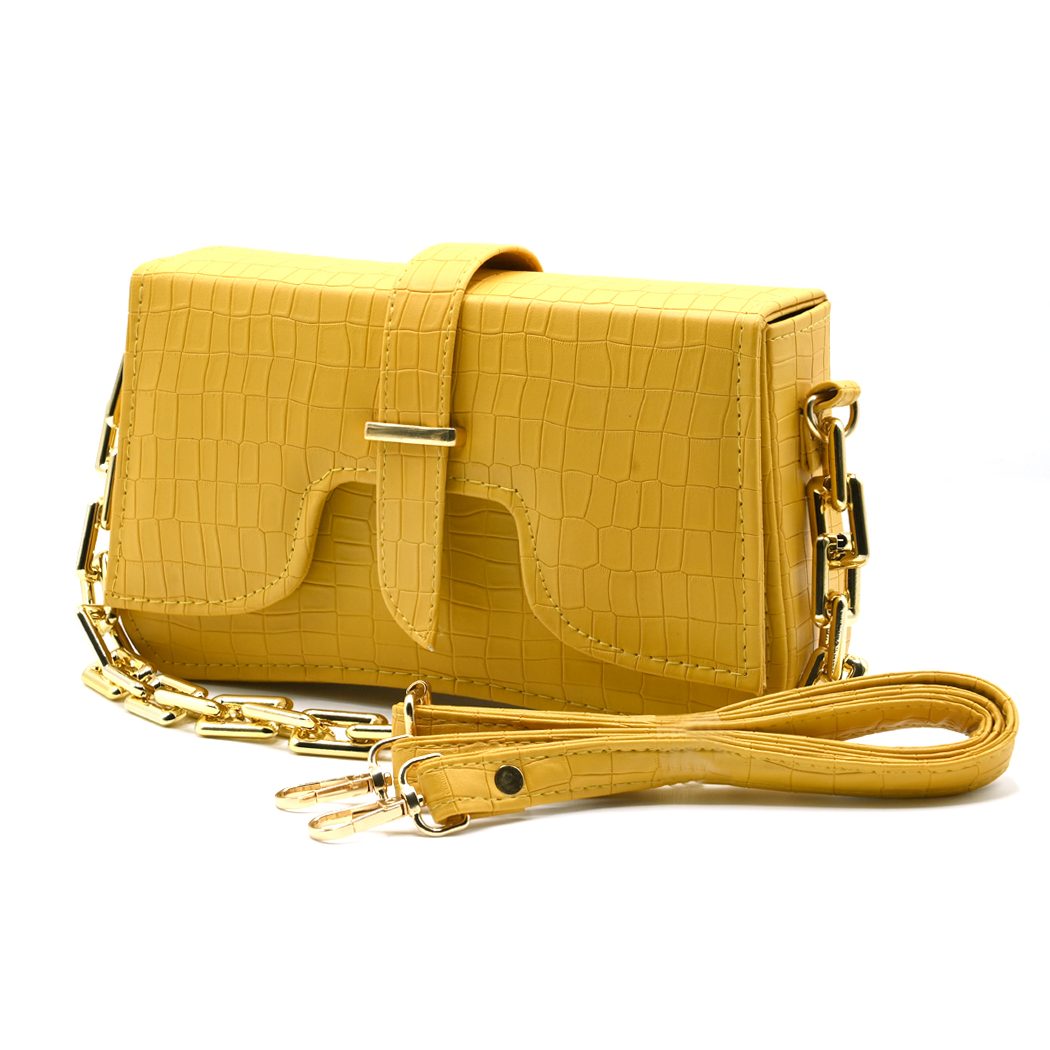 Sling Crossbody Bag -Yellow