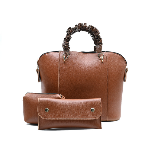 3 Piece Alora Tote Bag_Brown