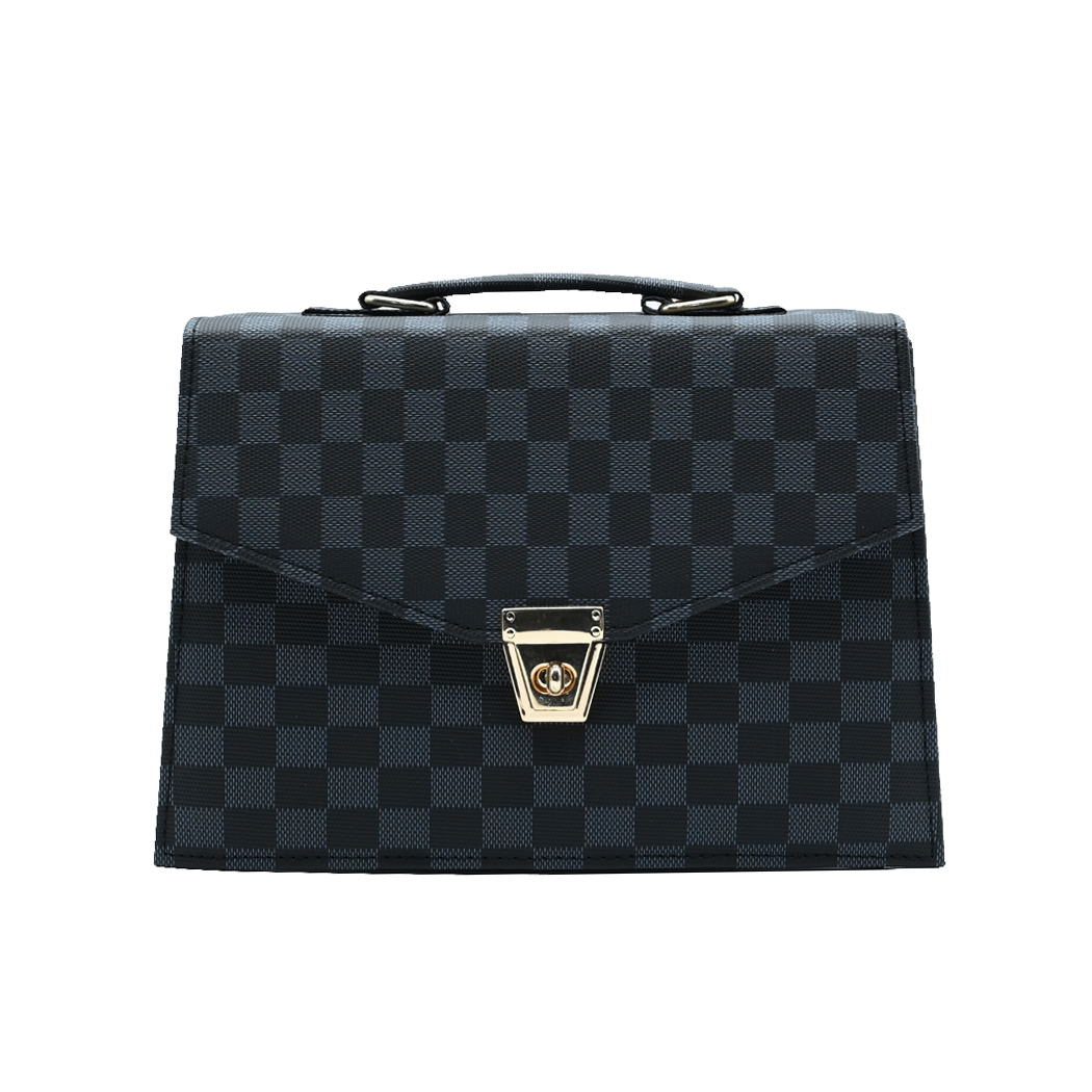 Classic Square Tote – Black