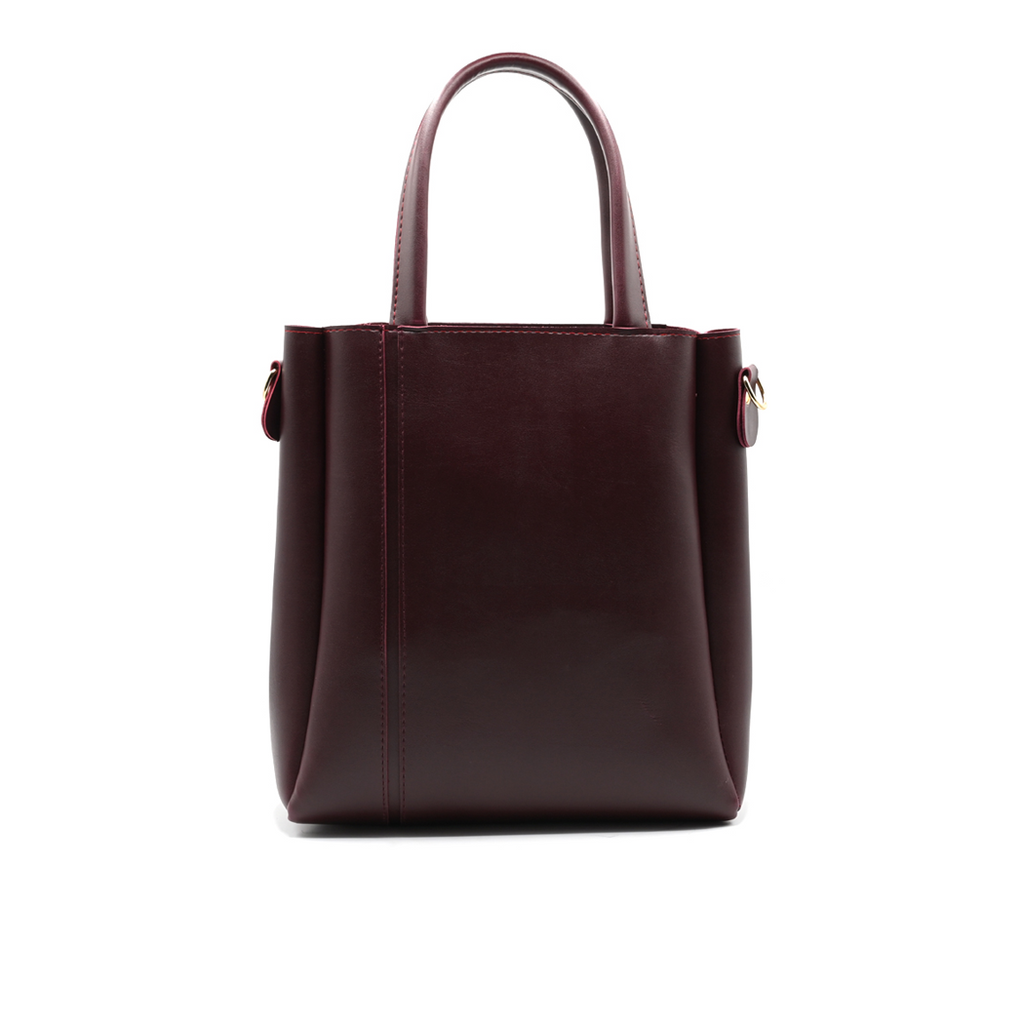 Urban Chic 4-in-1 Tote Bag Set – Burgundy Red