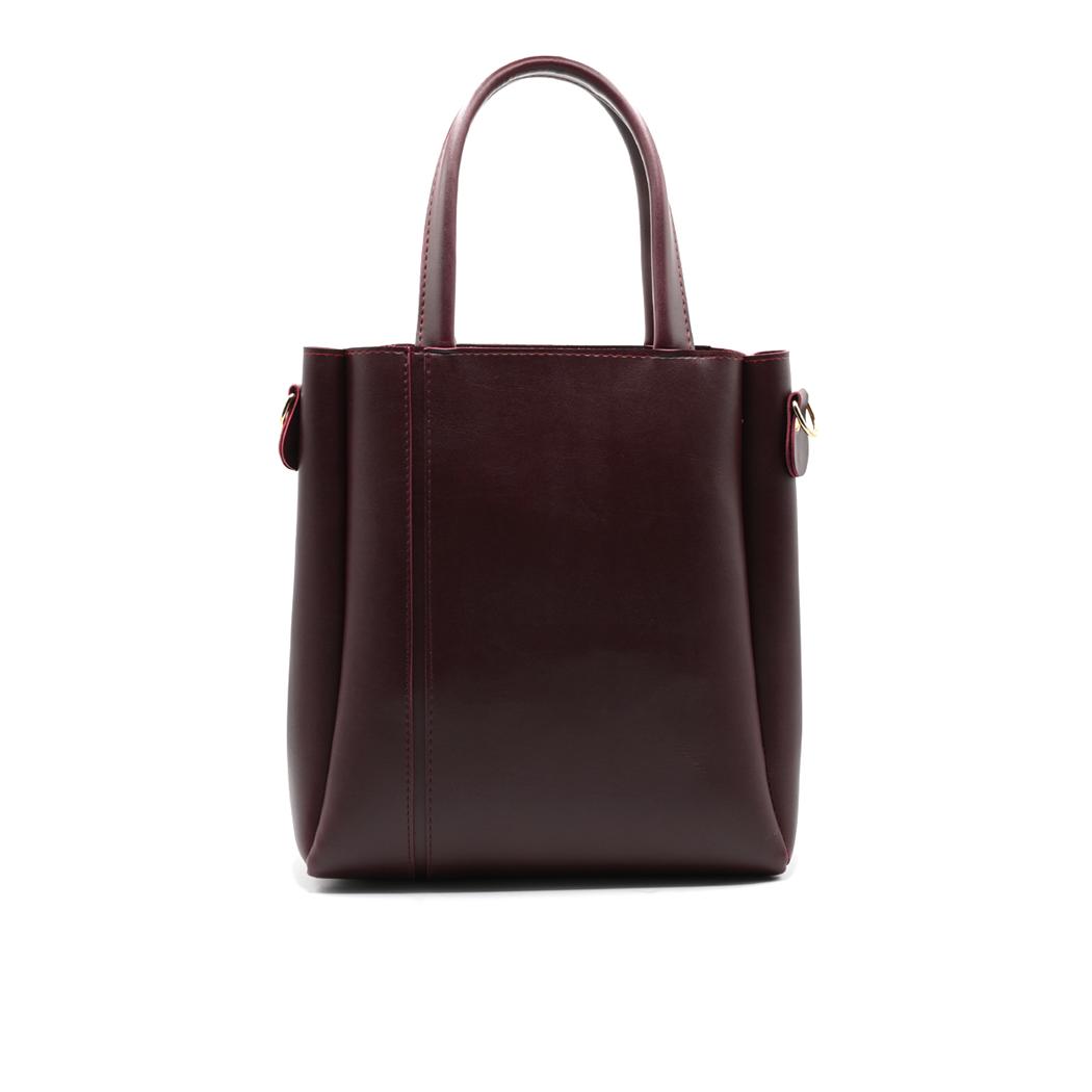 Urban Chic 4-in-1 Tote Bag Set – Burgundy Red