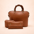 3 Piece Alora Tote Bag_Brown