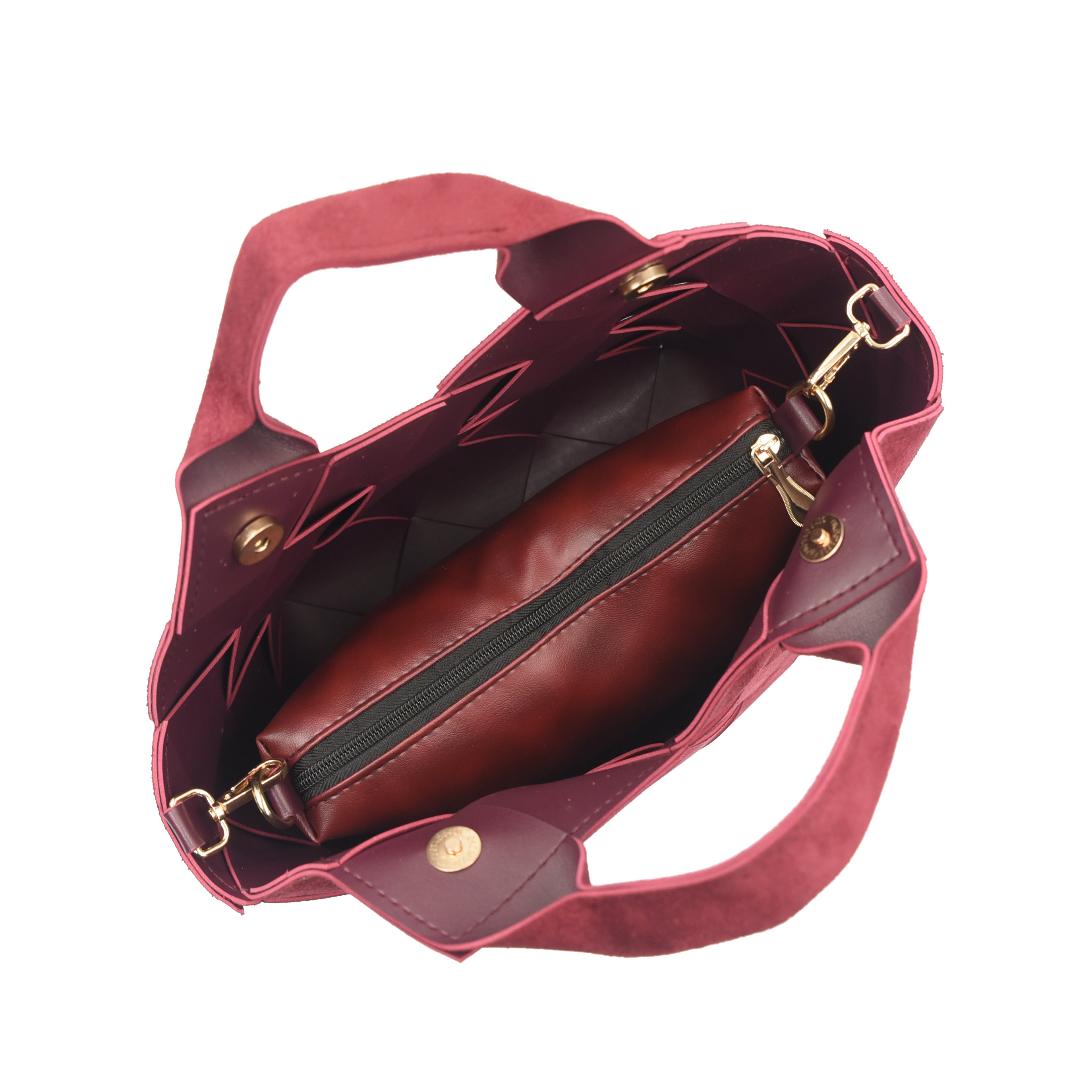 Acer Cross Body Bag - Mehroon