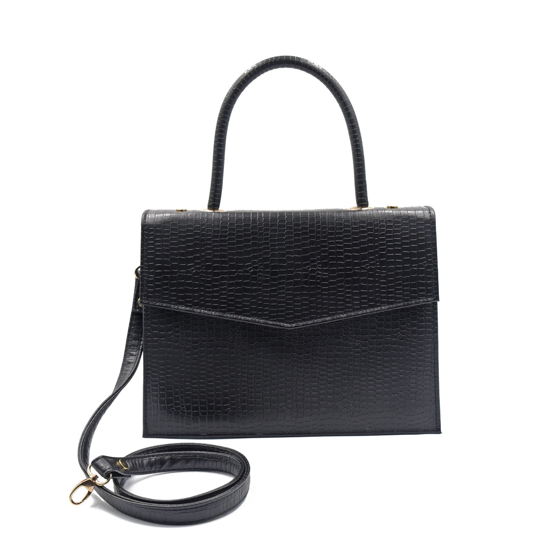 Statique Handbag For Women - Black
