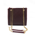 Regalia long chain crossbody Bag - Maroon