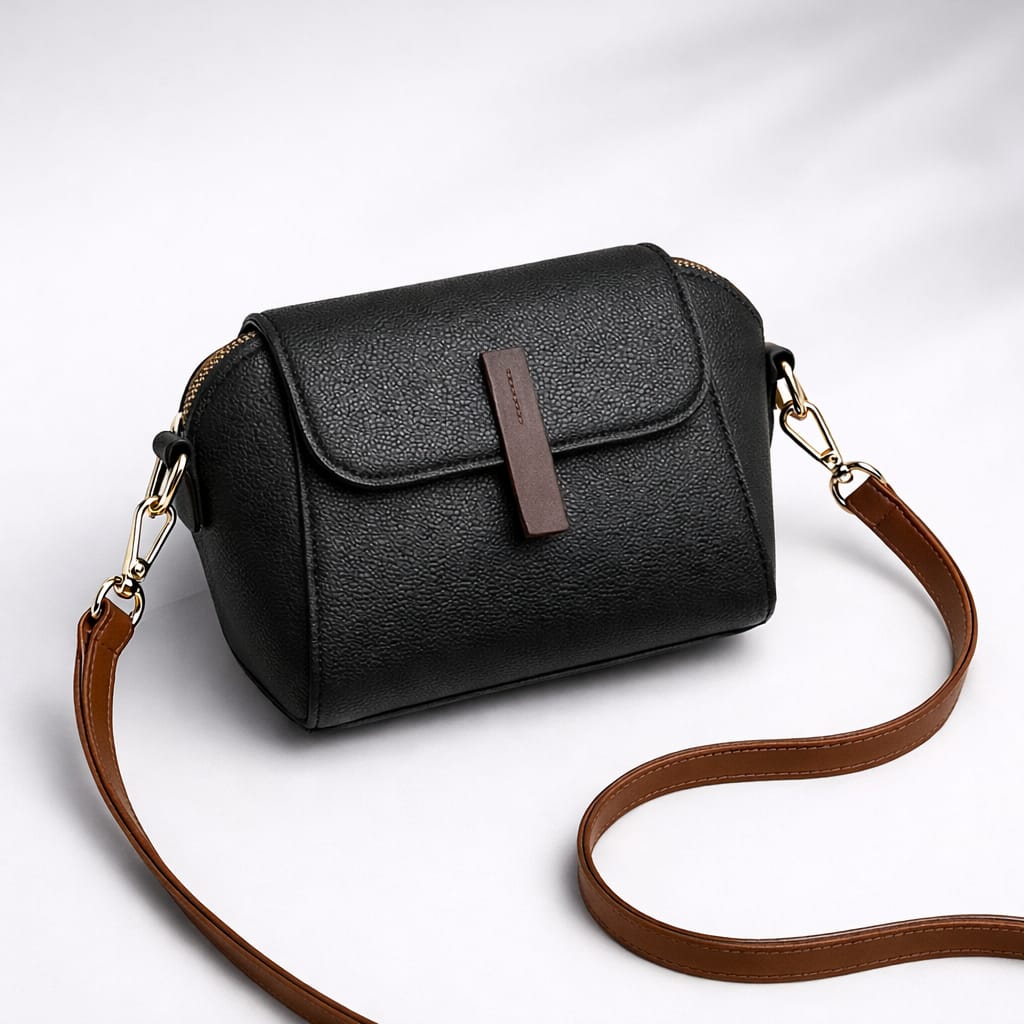Mini Cross Body Bag - Black