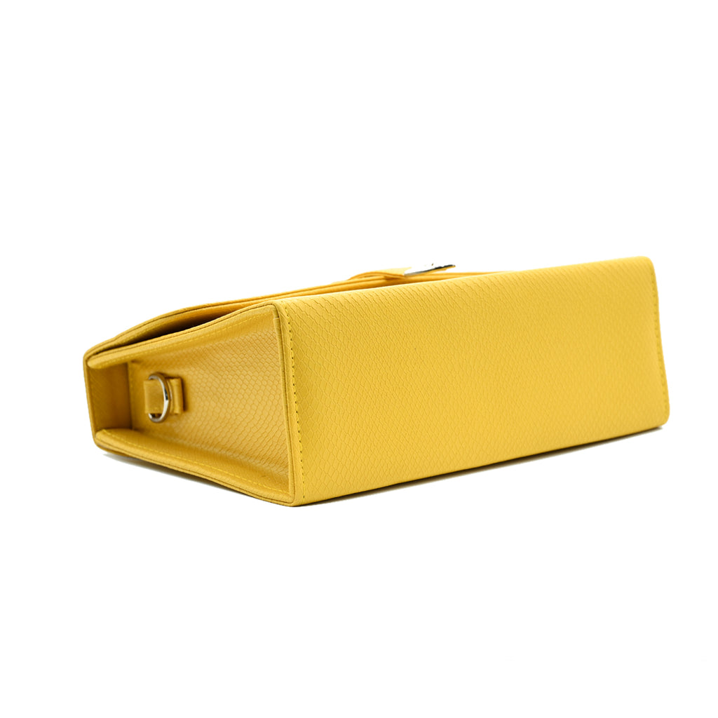 Classic Square Tote – Yellow