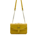 Stylisha Crossbody chain Bag - Yellow