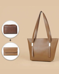 Grace Trio Handbag Set of 3 Brown