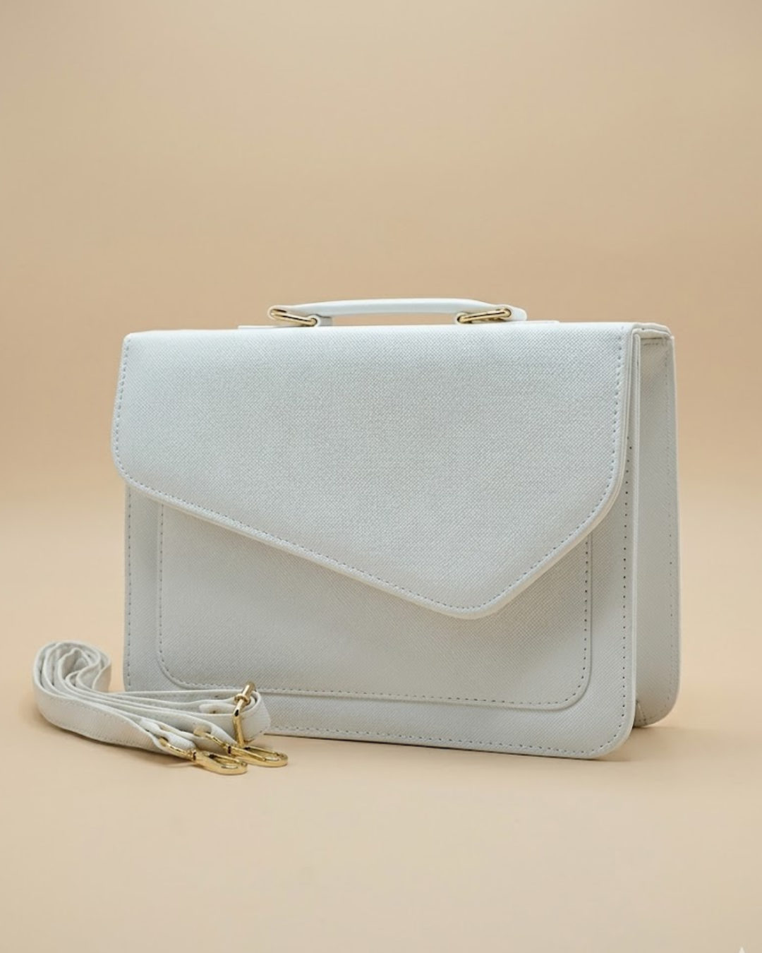 Reglan Crossbody Bag - White