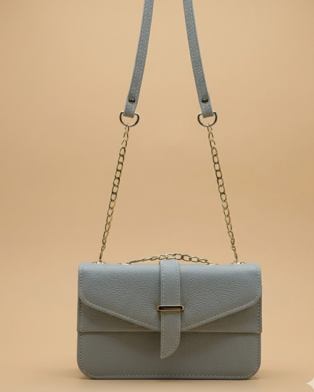 Stylisha crossbody chain bag - Grey