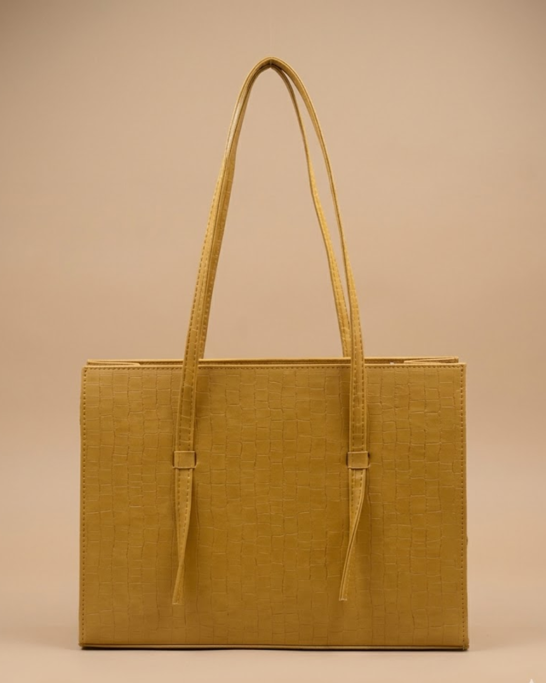 Trendiq Large Capacity Handbag - Yellow