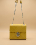 Trendy Chain Stylish Bag Yellow