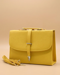 Classic Square Tote – Yellow