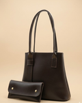 Crimson Aura Bag - Chocolate Brown