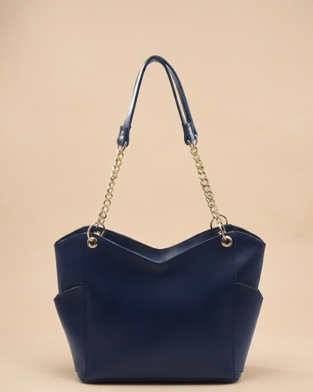 Glamor Tote Bag - Navy Blue