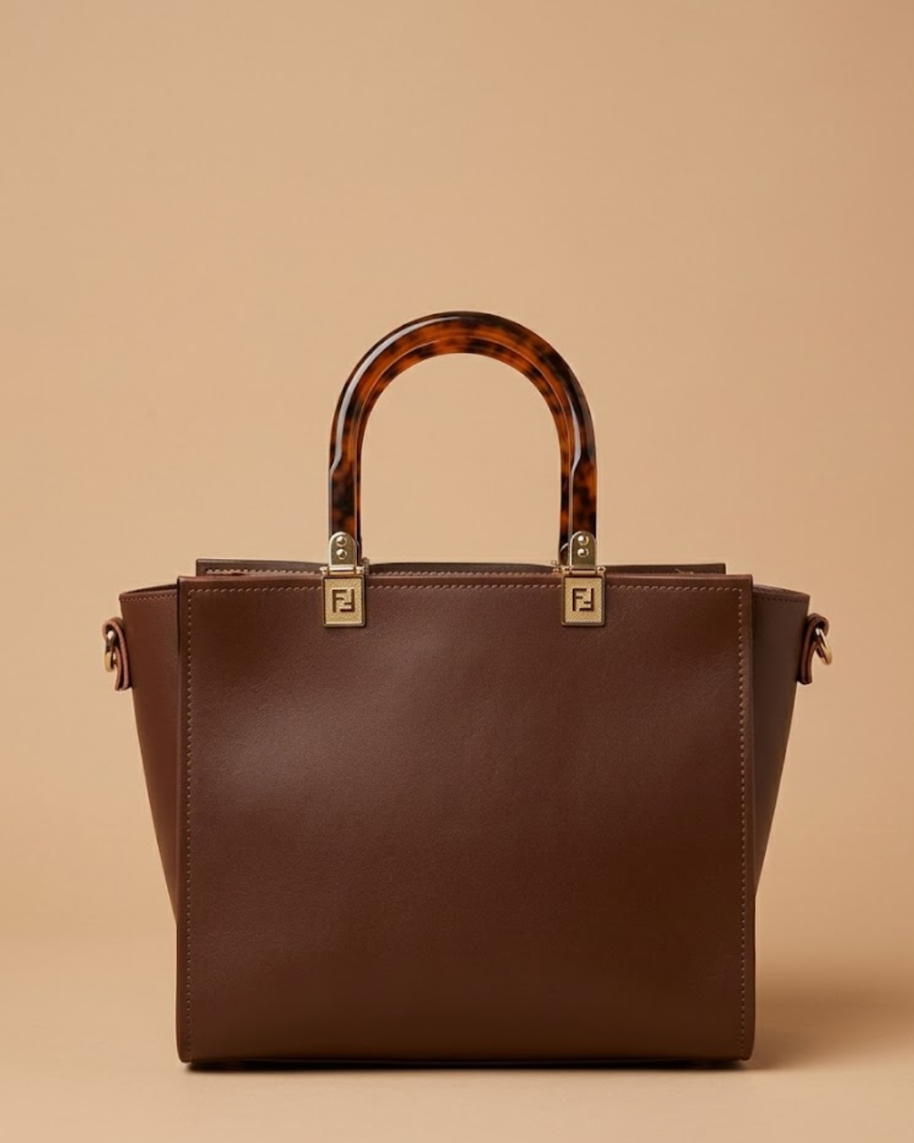 Gracea Tote Bag - Dark Brown