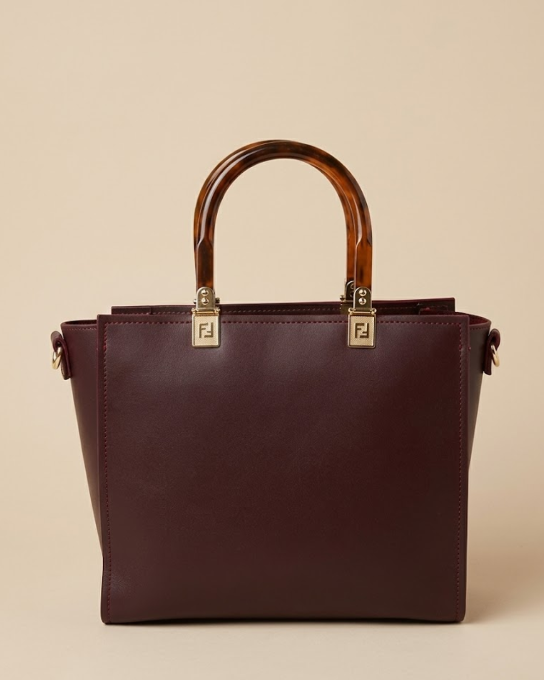 Gracea Tote Bag - Maroon